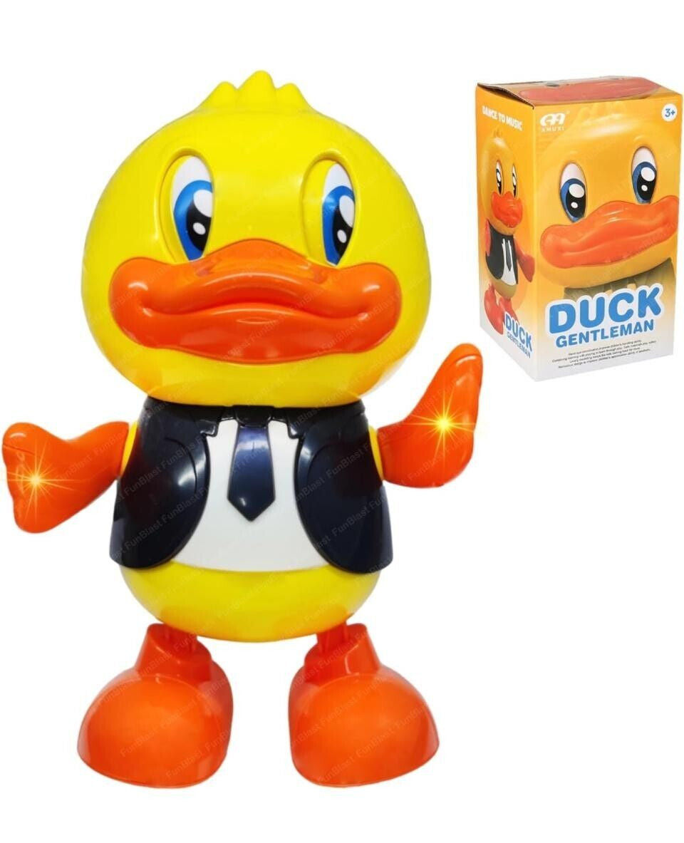 NEW Dancing Duck Toy Walking Musical & Dance Toys Ducks Kids Babies Toddlers UK