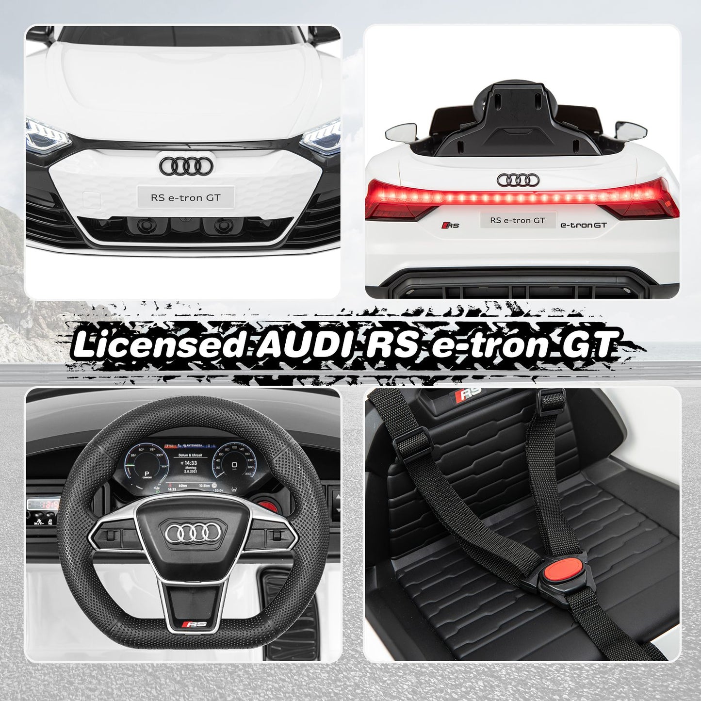 12V Audi Licensed Electric Kids Ride on Car with Remote Control