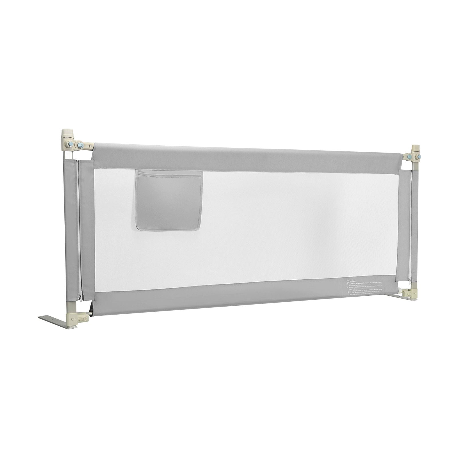 196Cm Height Adjustable Bed Rail with Double Safety Lock for Toddlers