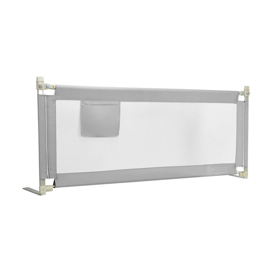 196Cm Height Adjustable Bed Rail with Double Safety Lock for Toddlers