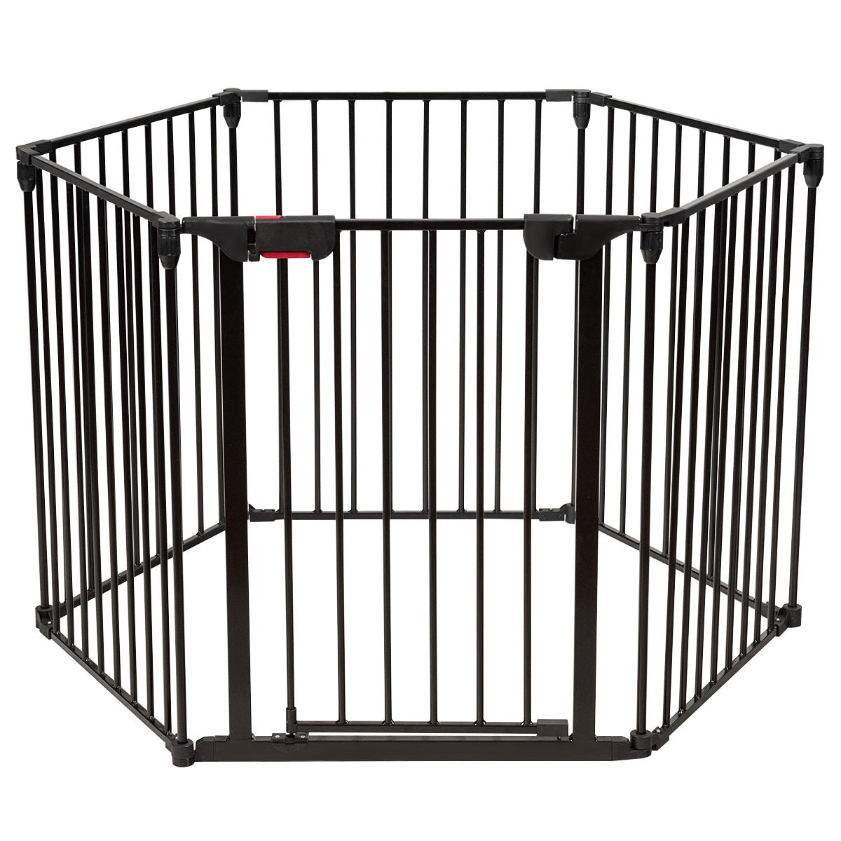 6-Panel Baby Pet Safety Playpen with Walk through Door