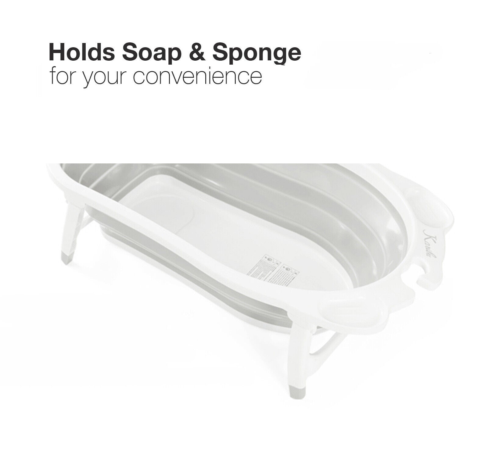 Baby Bath Tub Collapsible Foldable Portable Washing Babies New Born Kids Toddler