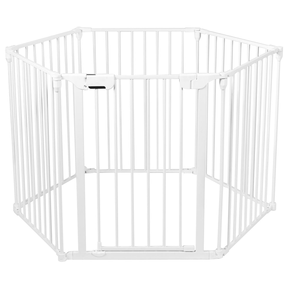 6-Panel Baby Pet Safety Playpen with Walk through Door