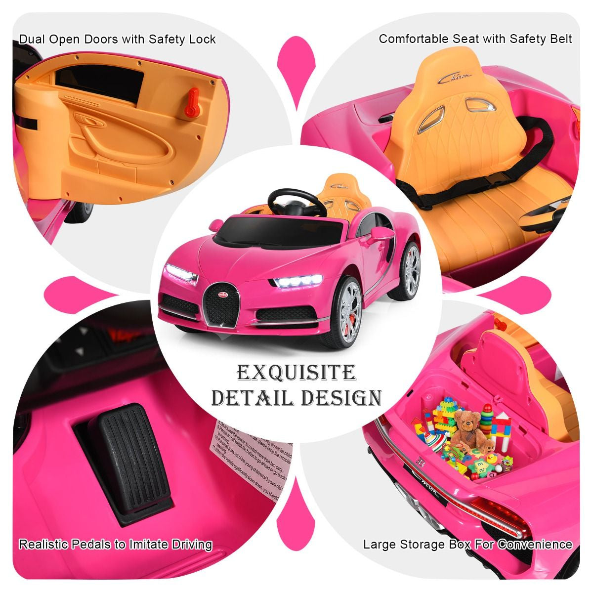 12V Kids Licensed Battery Powered Vehicle with Remote Control
