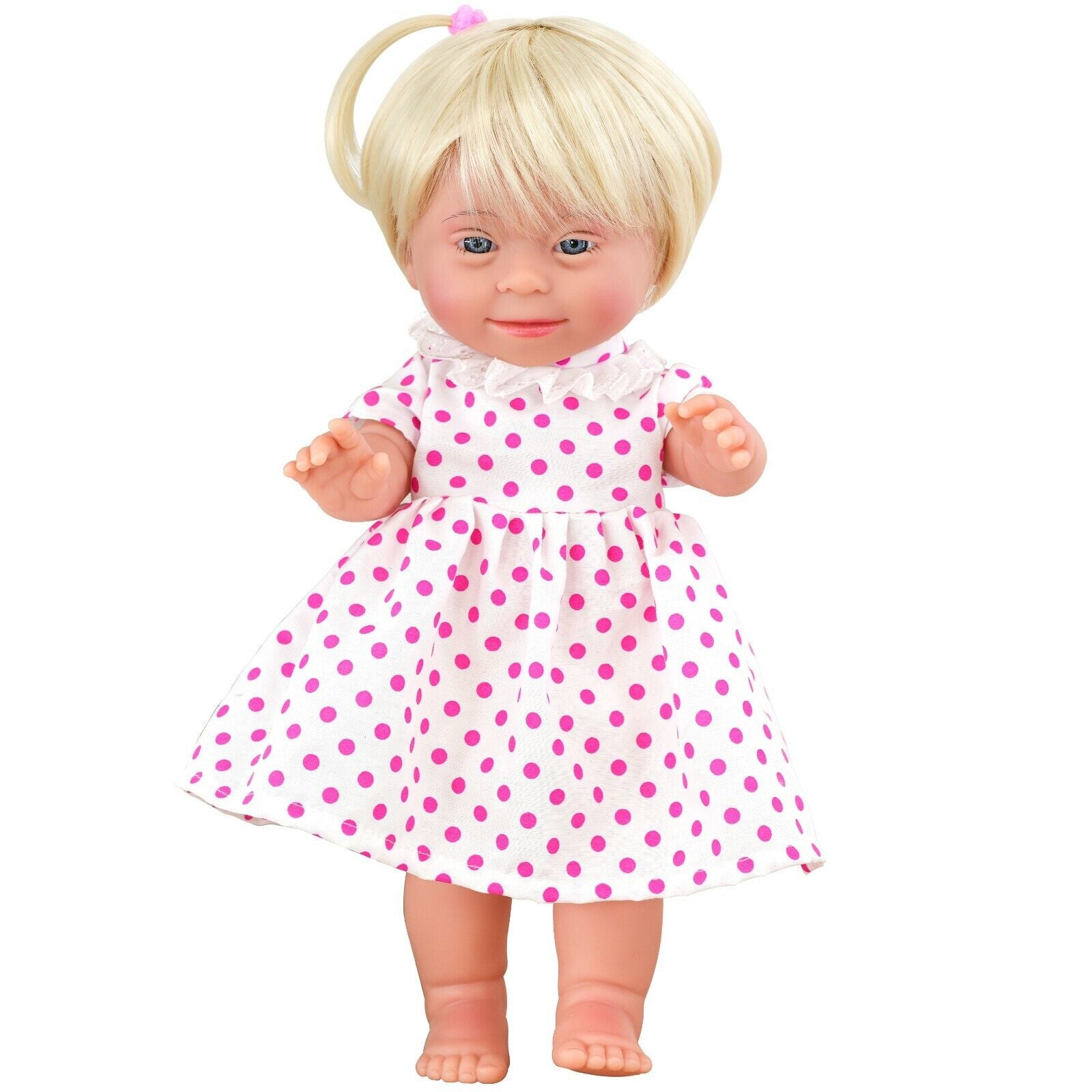 Baby Doll with Down'S Syndrome Bibi Doll Realistic Lifelike Soft Vinyl 14" Doll