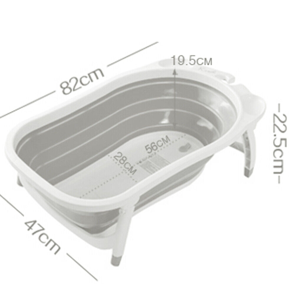 Baby Bath Tub Collapsible Foldable Portable Washing Babies New Born Kids Toddler