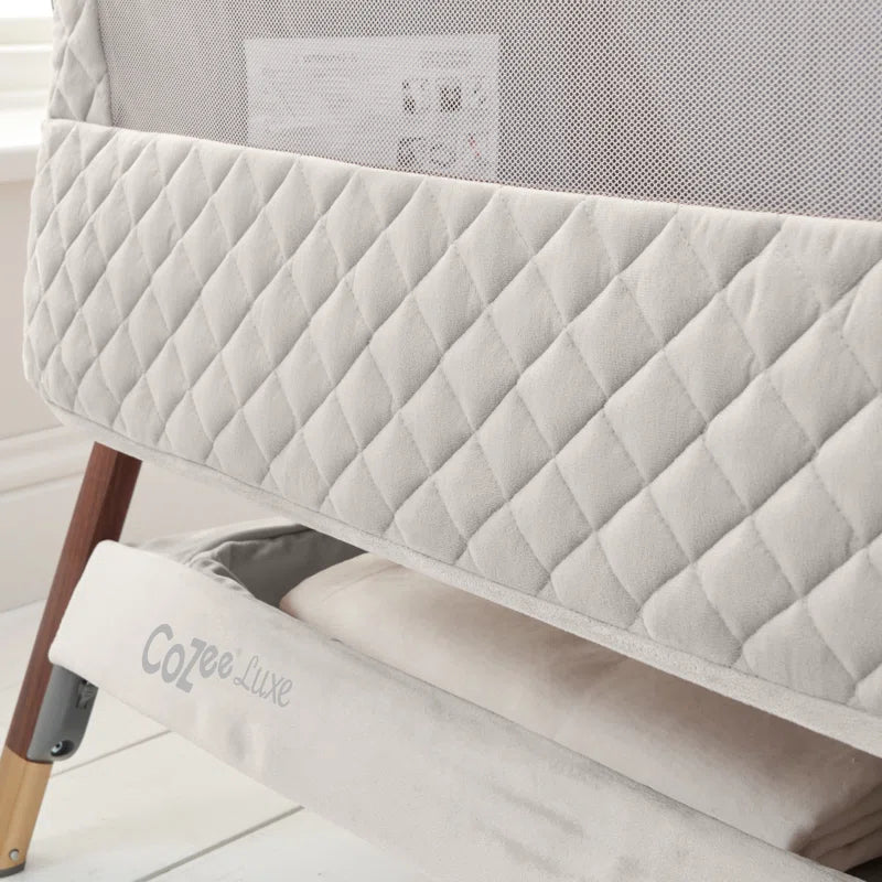Cozee Luxe Bedside Crib