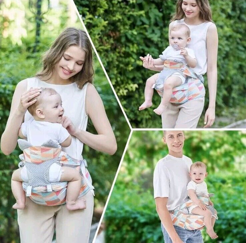 Newborn to Toddler Hip Seat Carrier Adjustable 0-36 Months Baby Carrier