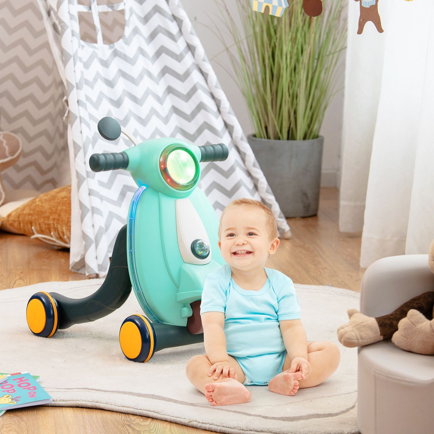 Baby Push along Walkers with Lights and Ball Game