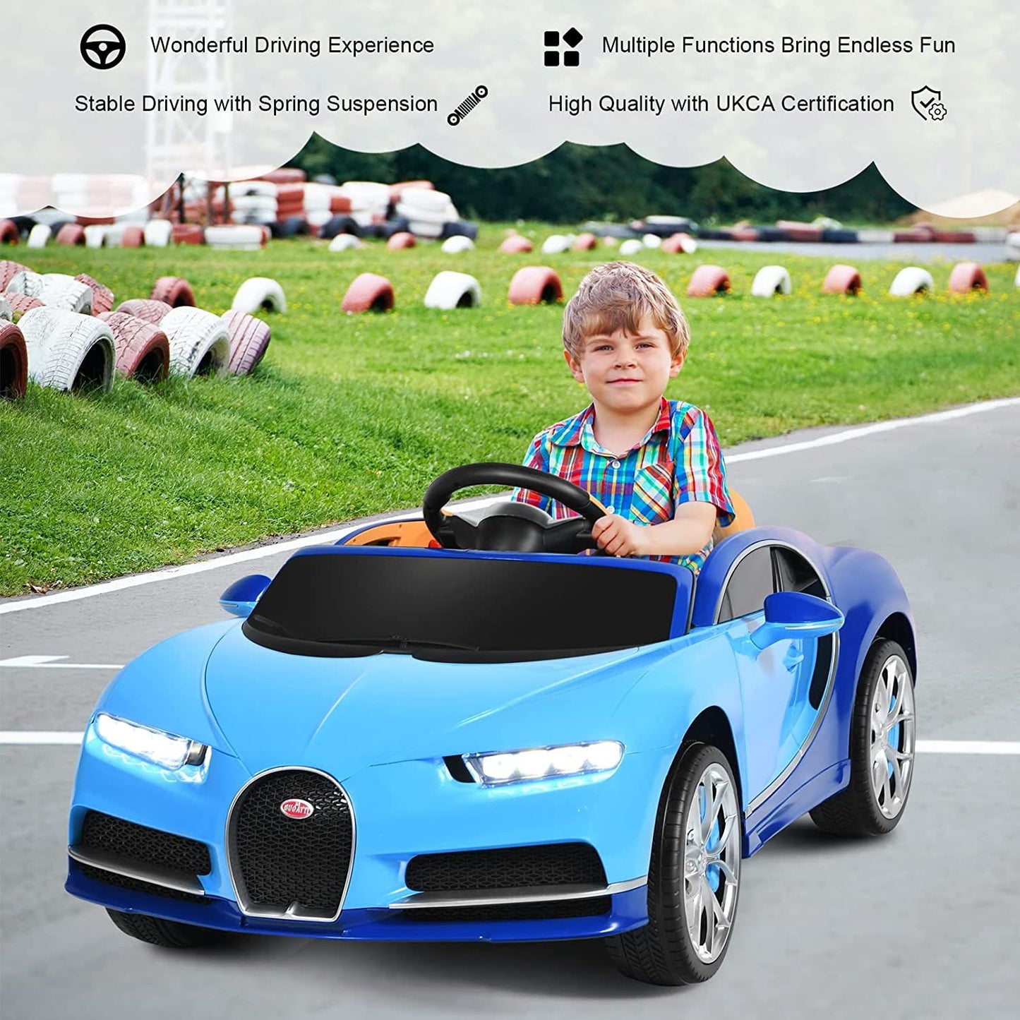 12V Kids Licensed Battery Powered Vehicle with Remote Control