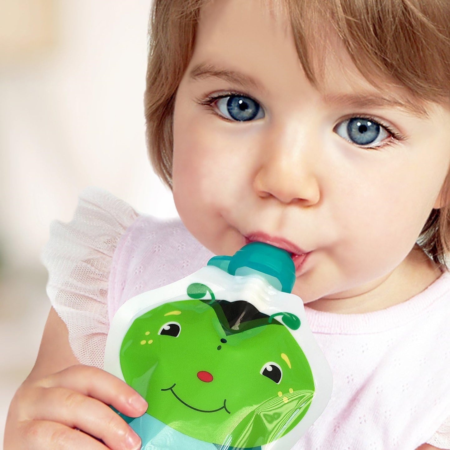 Choomee Snakpack Reusable Baby Food Pouch | 4 CT, 5 Oz