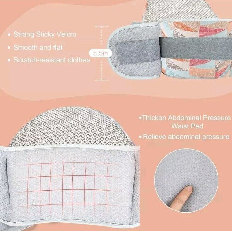 Newborn to Toddler Hip Seat Carrier Adjustable 0-36 Months Baby Carrier