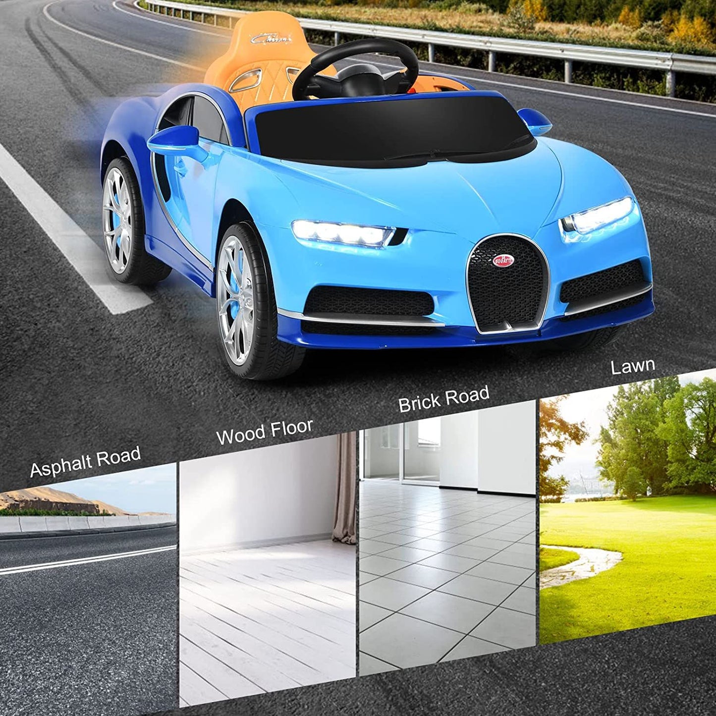 12V Kids Licensed Battery Powered Vehicle with Remote Control