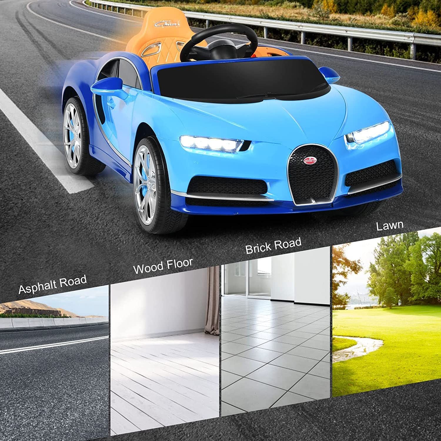 12V Kids Licensed Battery Powered Vehicle with Remote Control