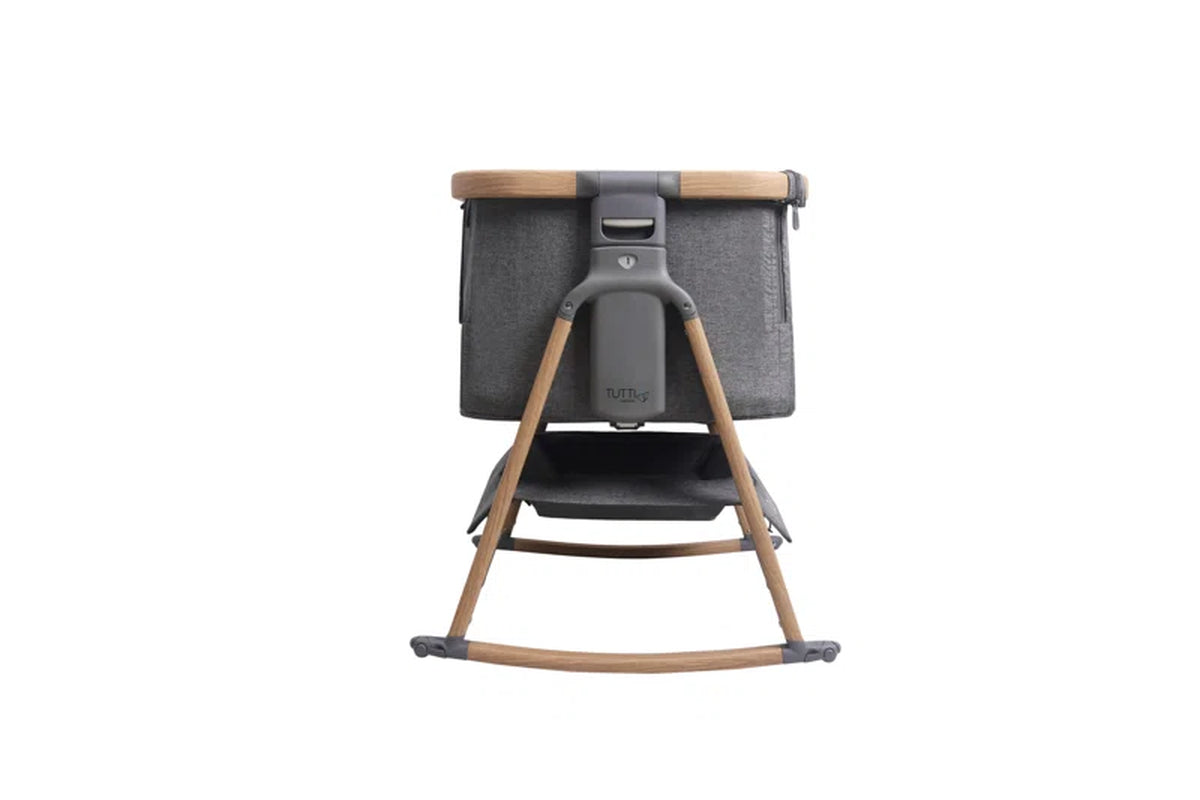 Cozee Air Rocking Bedside Crib with Mattress