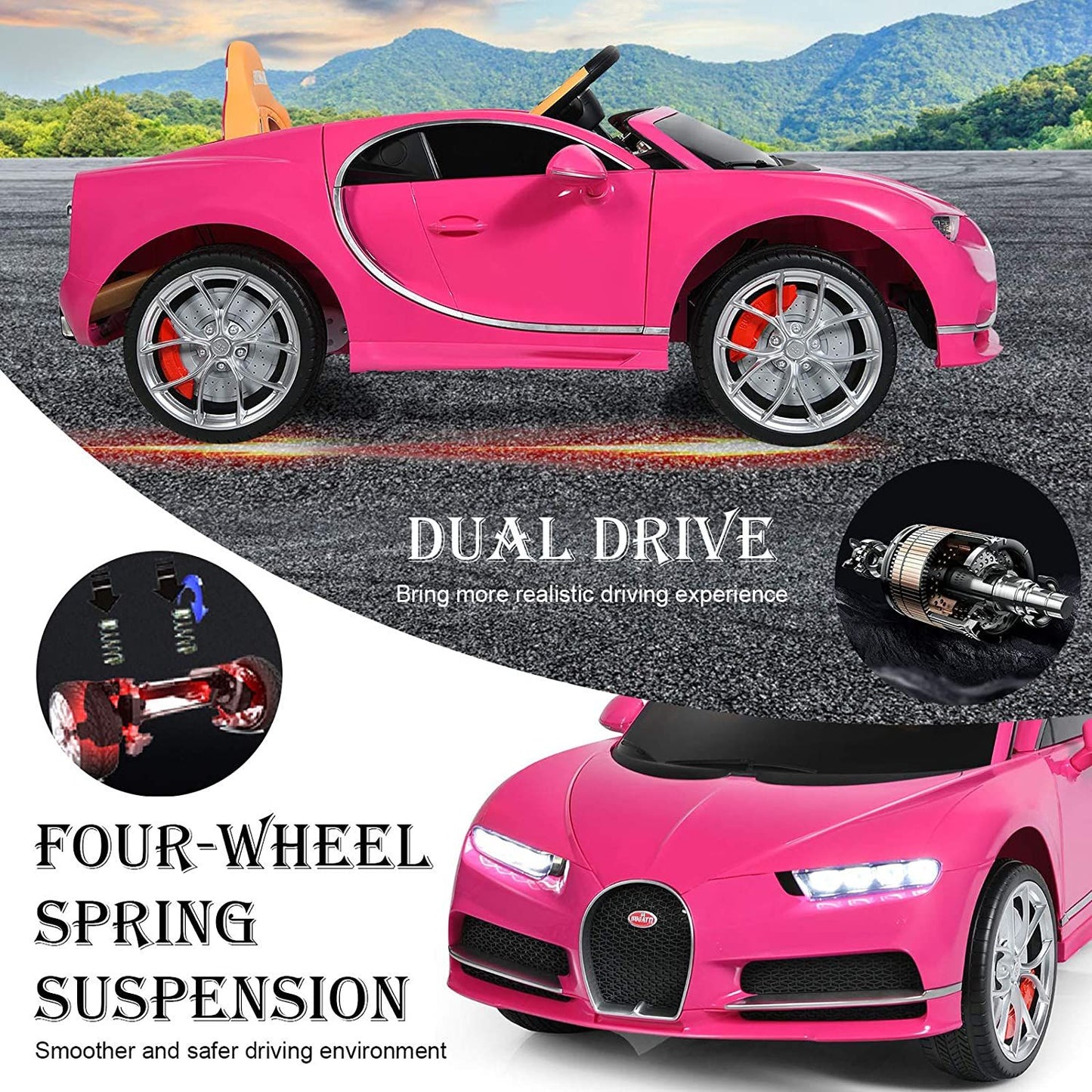 12V Kids Licensed Battery Powered Vehicle with Remote Control