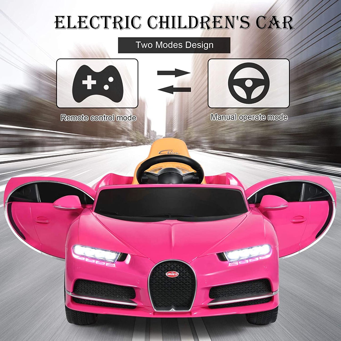 12V Kids Licensed Battery Powered Vehicle with Remote Control