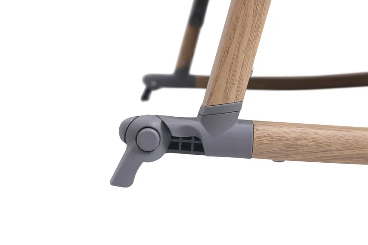 Cozee Air Rocking Bedside Crib with Mattress