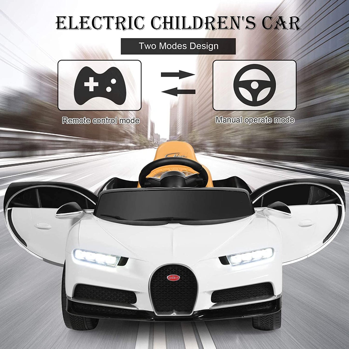 12V Kids Licensed Battery Powered Vehicle with Remote Control