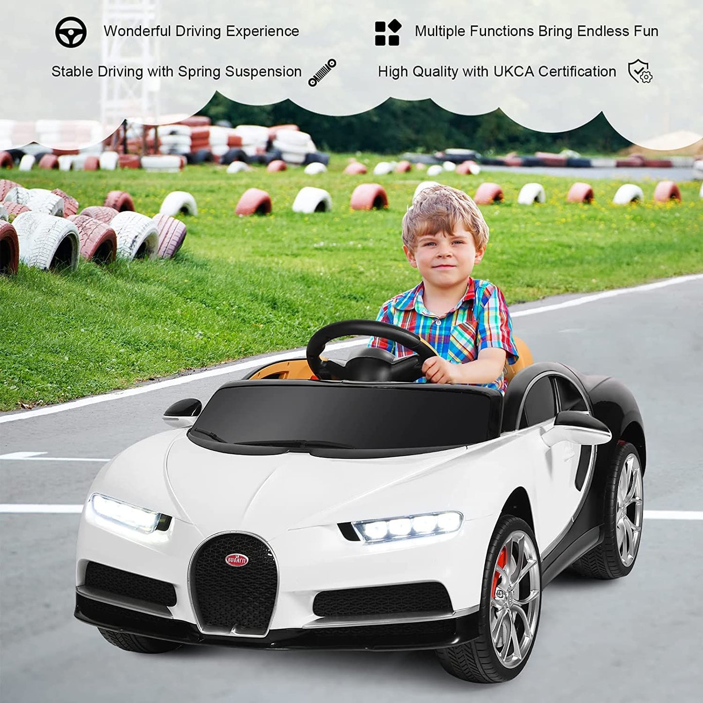 12V Kids Licensed Battery Powered Vehicle with Remote Control