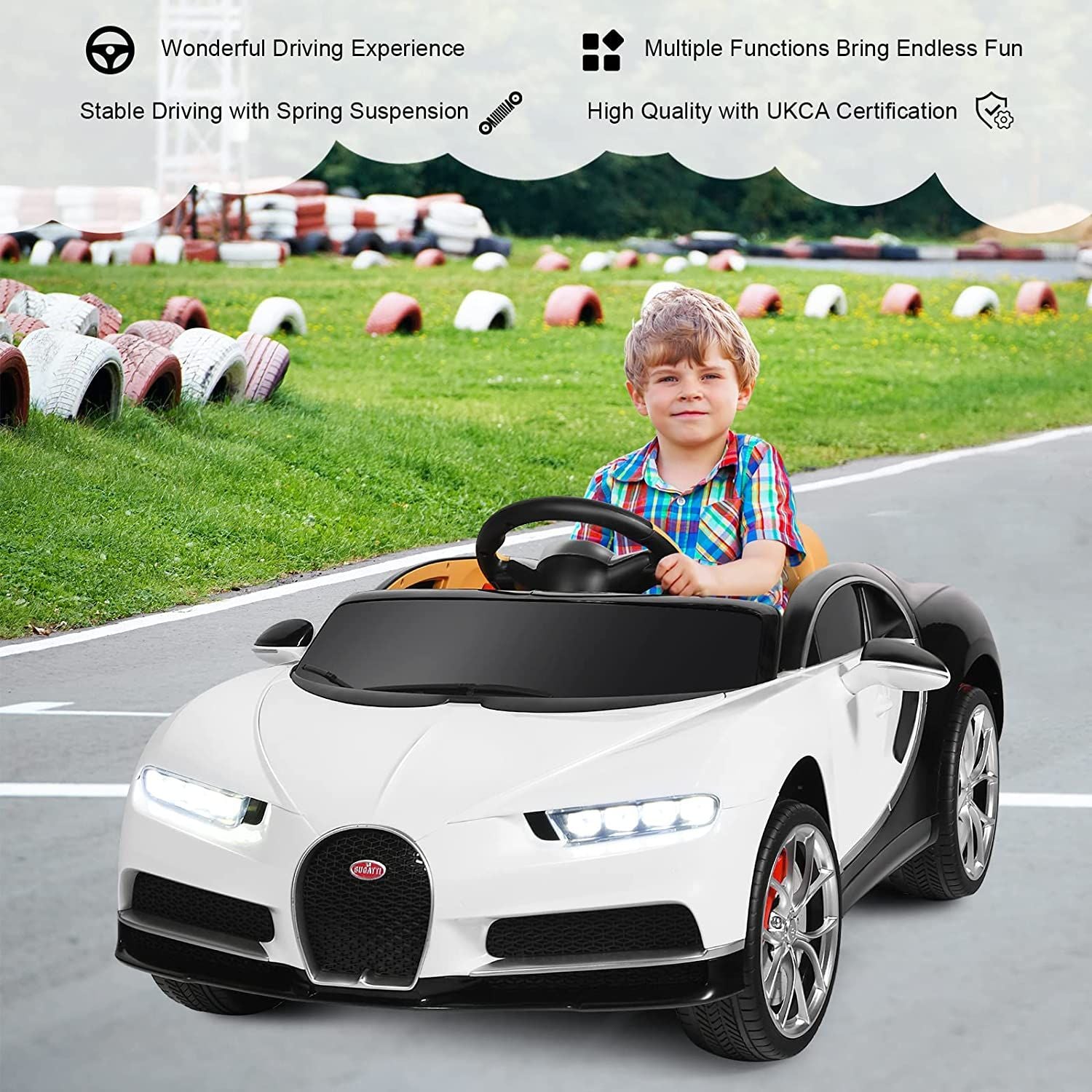 12V Kids Licensed Battery Powered Vehicle with Remote Control