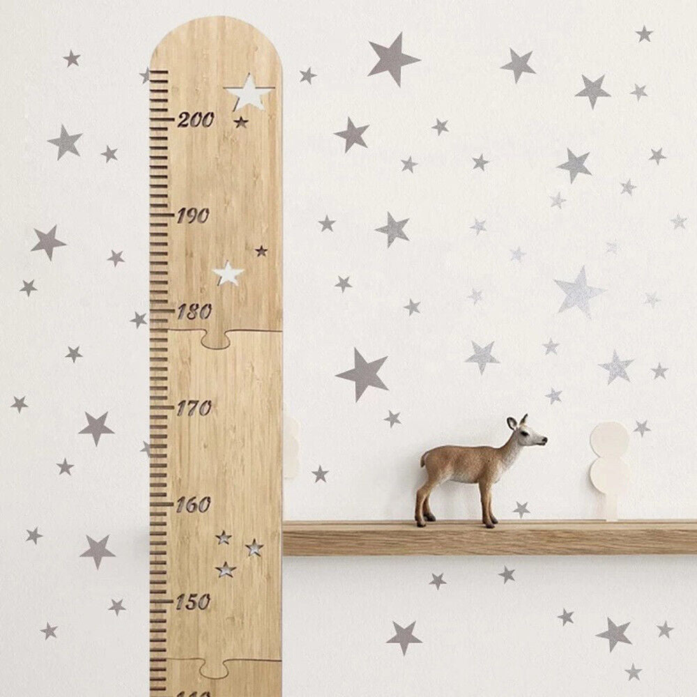 Wooden Kids Height Growth Chart Ruler Baby Height Meter Measurement Height Chart