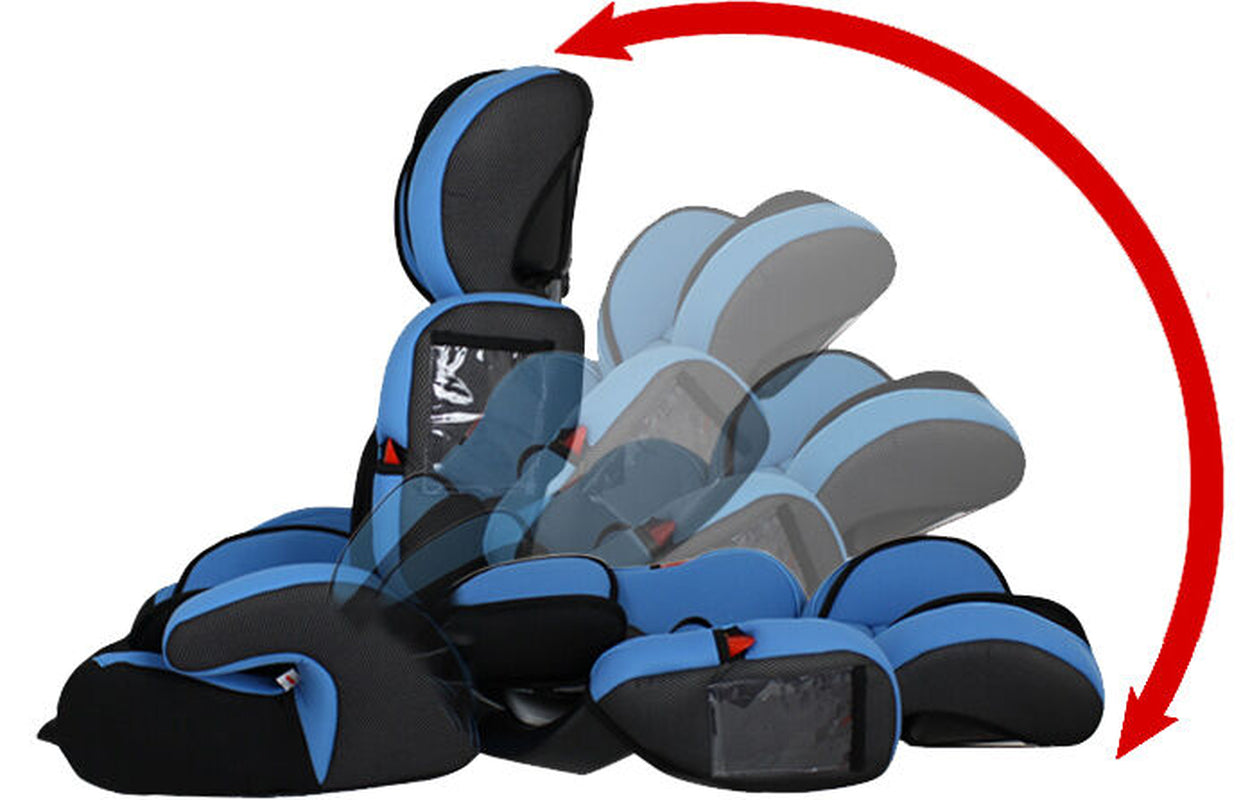Mcc® 3 in 1 Baby Child Car Safety Booster Seat for Group 1/2/3 9-36Kg ECE R44/04