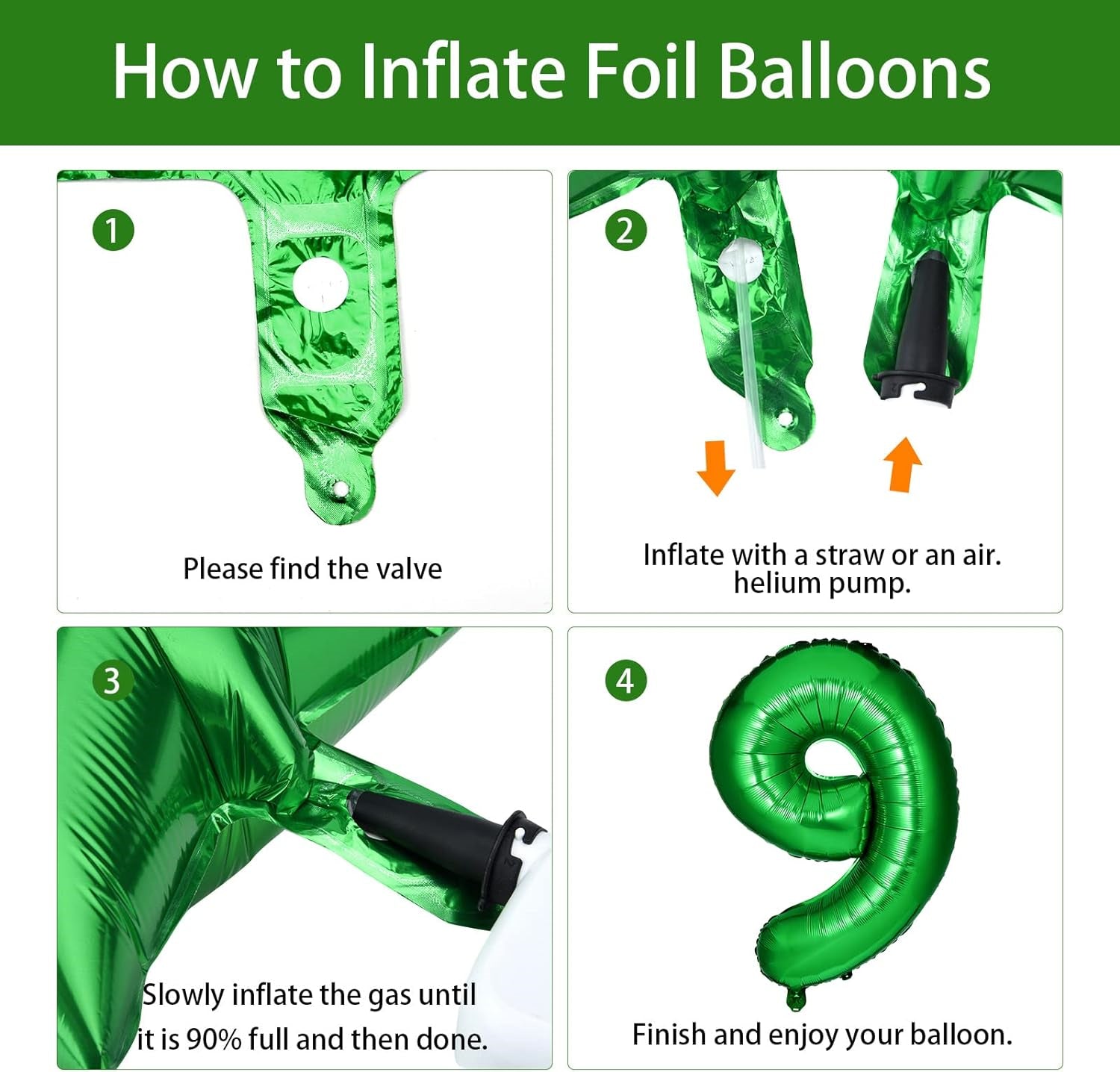 9Th Football Birthday Decor, 20Pcs Football Balloons, Party Celebration Kit