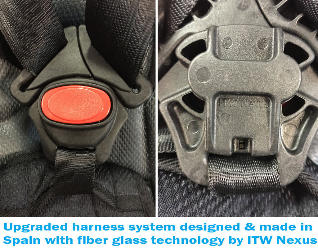 Mcc® 3 in 1 Baby Child Car Safety Booster Seat for Group 1/2/3 9-36Kg ECE R44/04