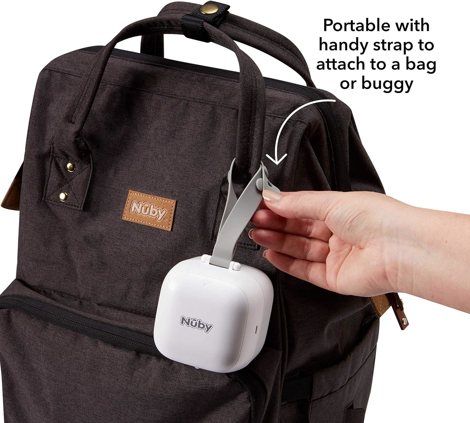 Nuby UV Dummy Steriliser, No Water, Chemicals, Cooling or Drying Required. Kills