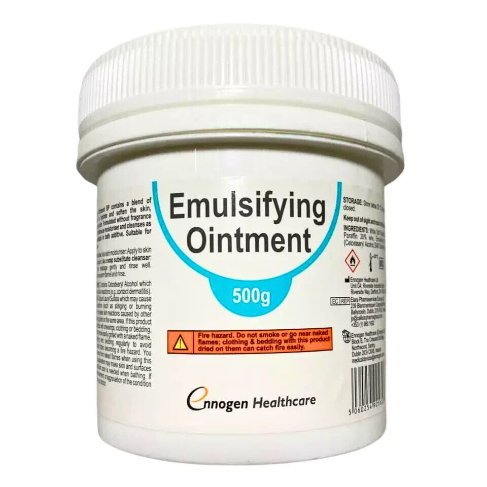 Ovelle Emulsifying Ointment Emollient Moisturiser 500G