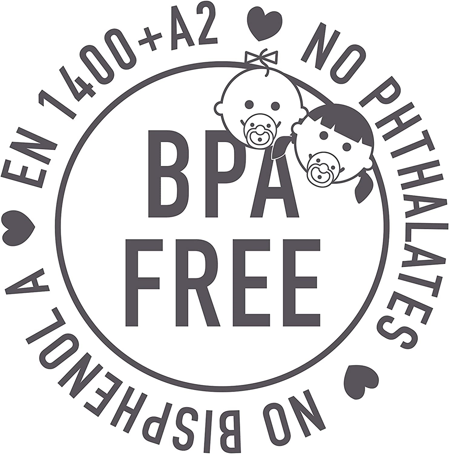 BIBS Colour Soother 2-Pack, BPA Free Dummy Pacifier, round Nipple. Natural Size