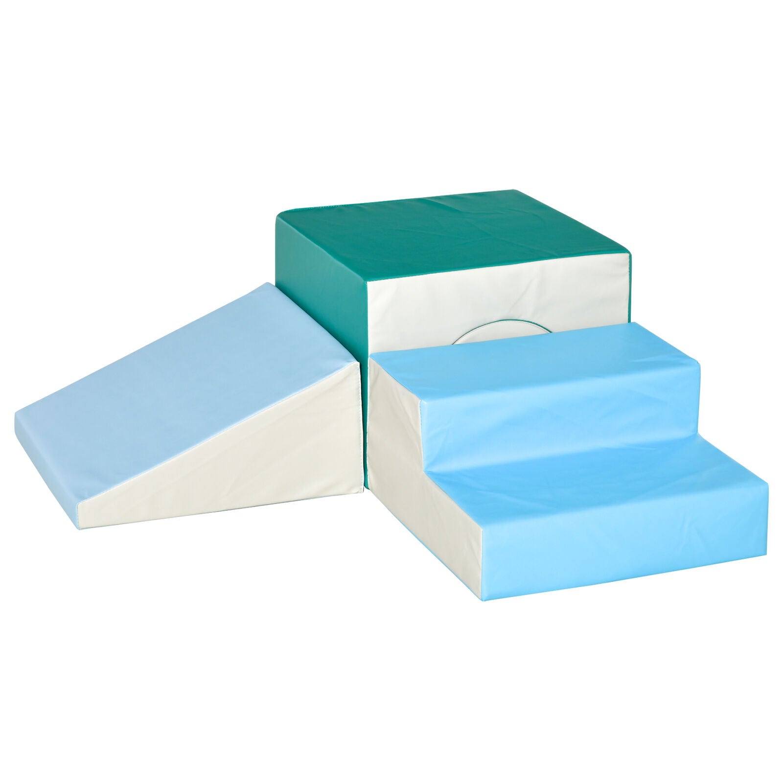4-Piece Soft Play Set Baby Foam Climber Climbing Block Toys Toddlers 1-3 Years