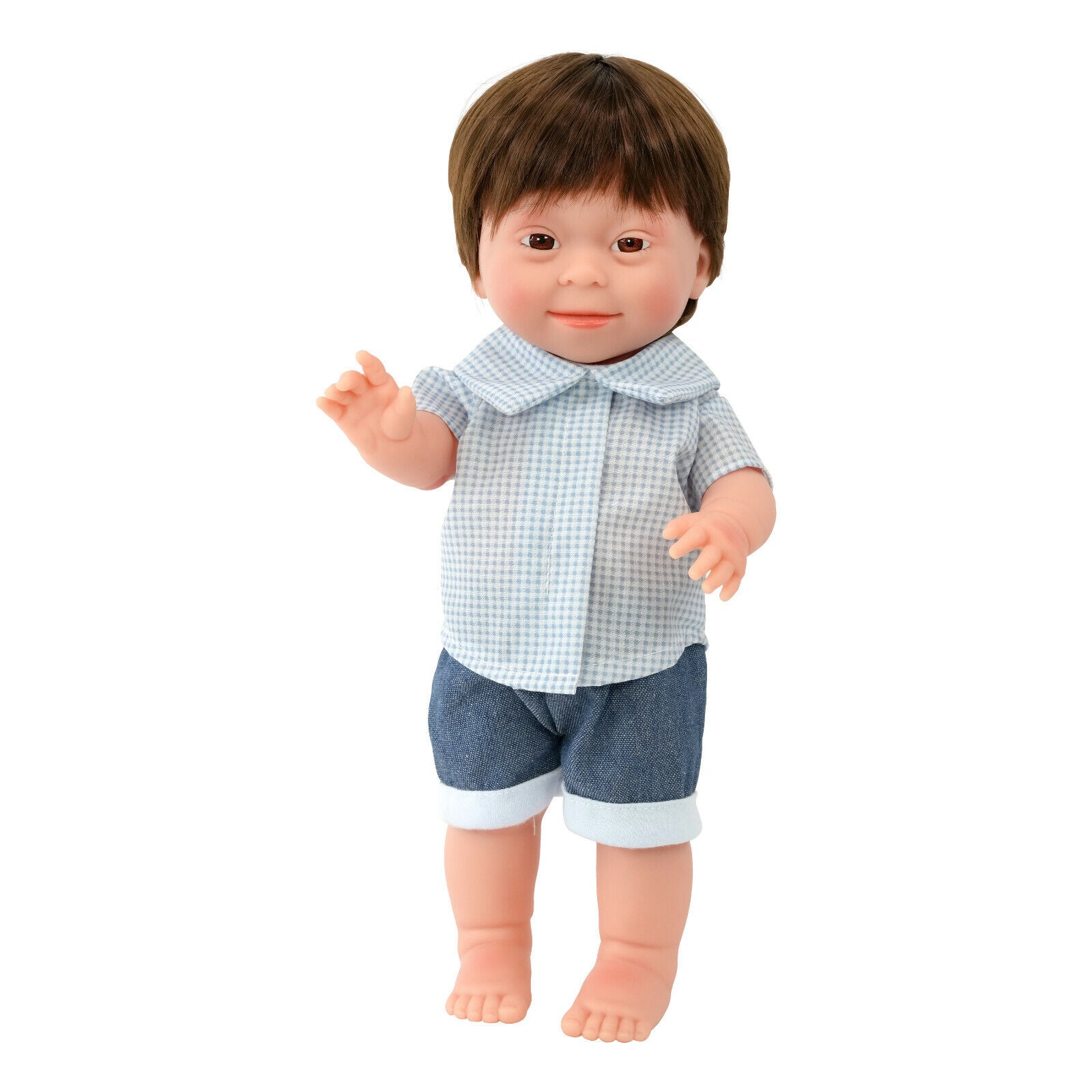 Baby Doll with Down'S Syndrome Bibi Doll Realistic Lifelike Soft Vinyl 14" Doll