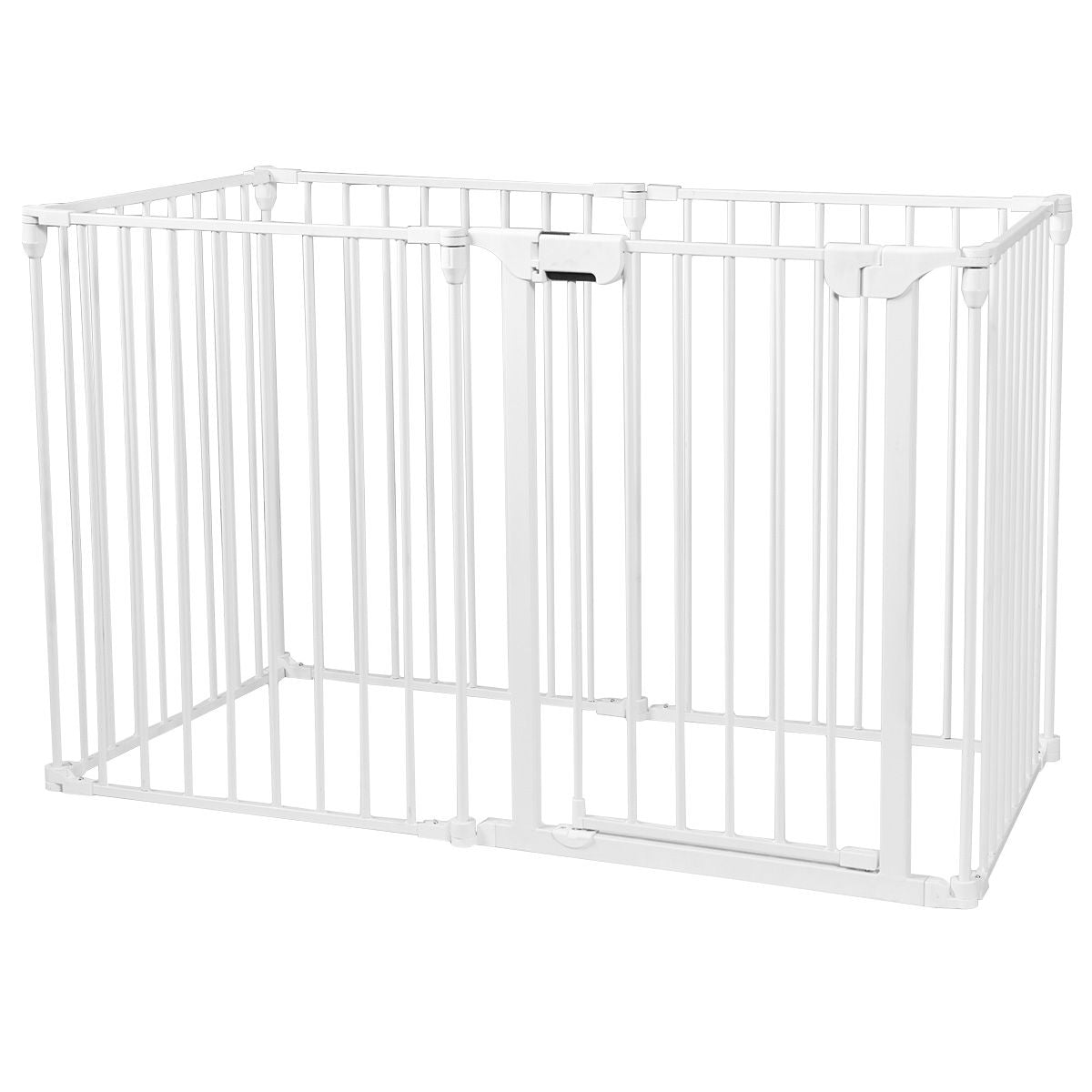 6-Panel Baby Pet Safety Playpen with Walk through Door