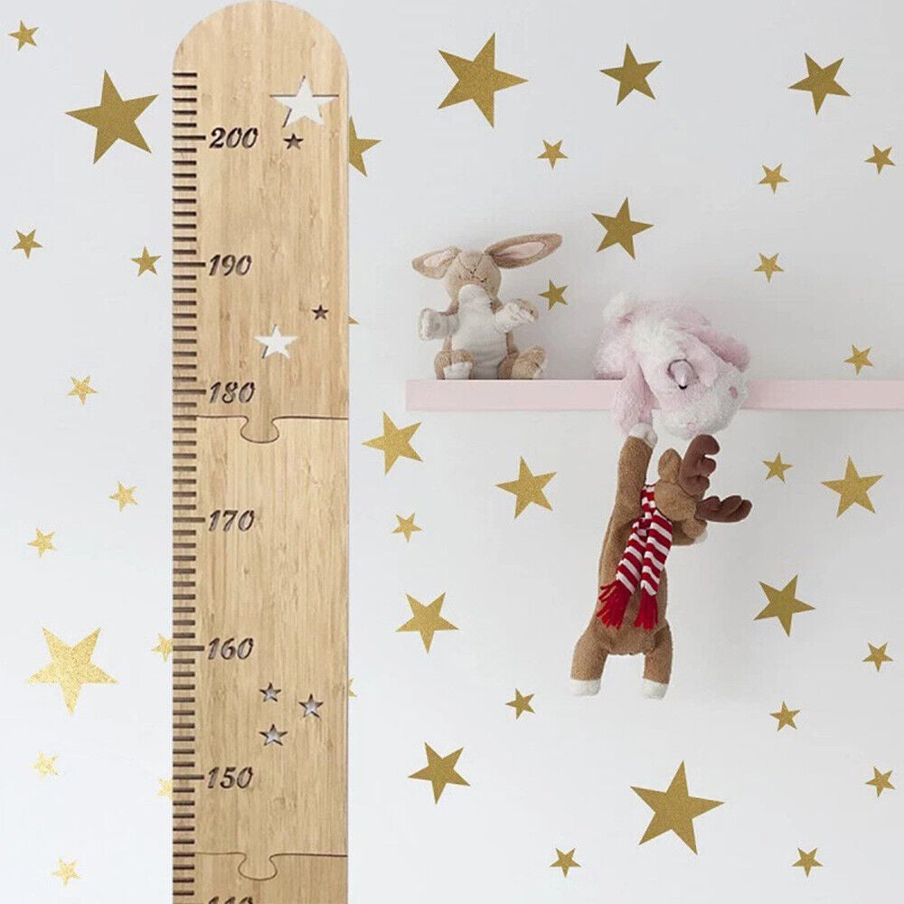 Wooden Kids Height Growth Chart Ruler Baby Height Meter Measurement Height Chart