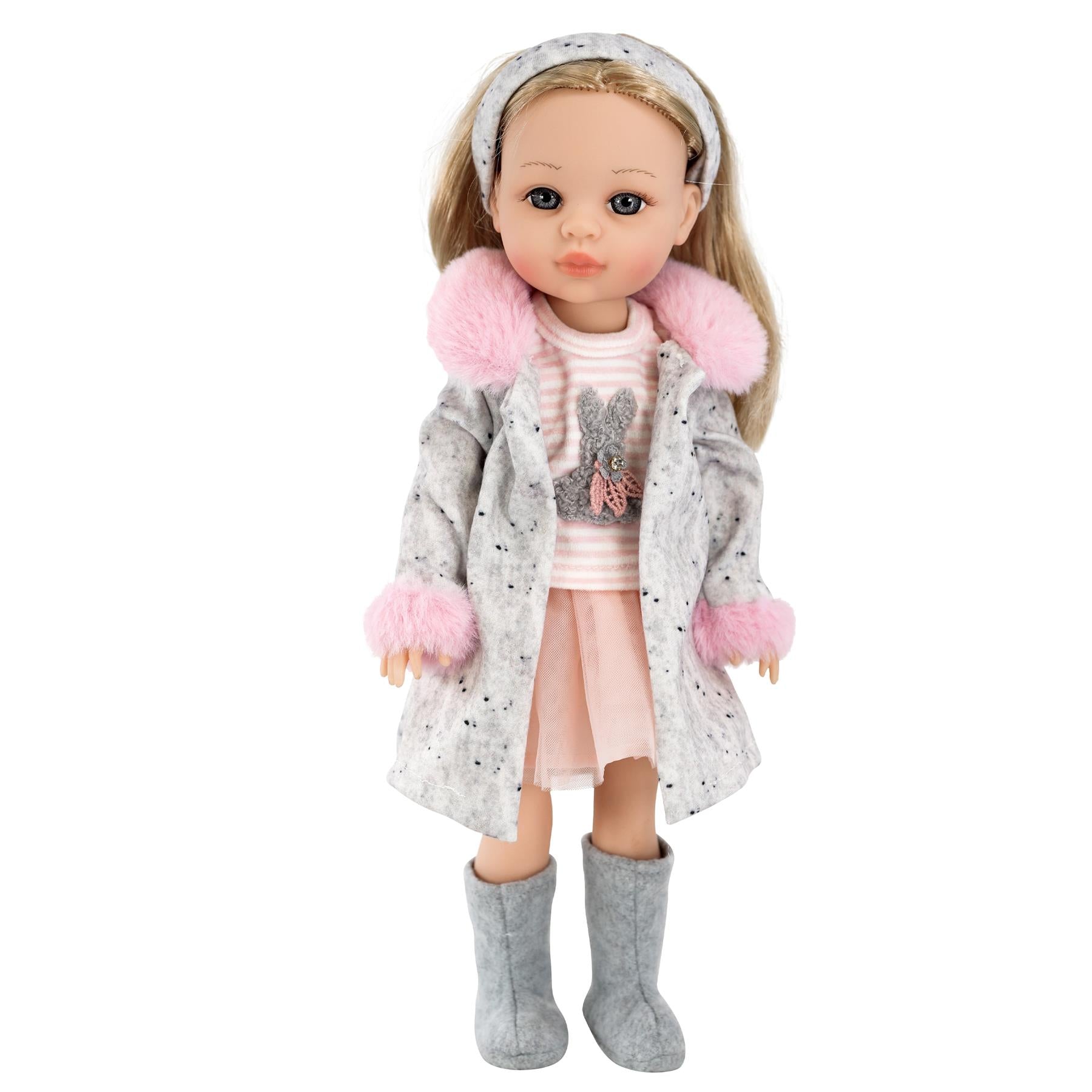 Bibi Doll Baby Doll Girl with Long Styling Hair American Style Fashion Dolls 15"