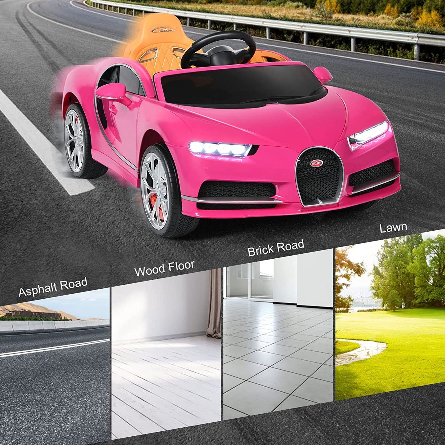 12V Kids Licensed Battery Powered Vehicle with Remote Control
