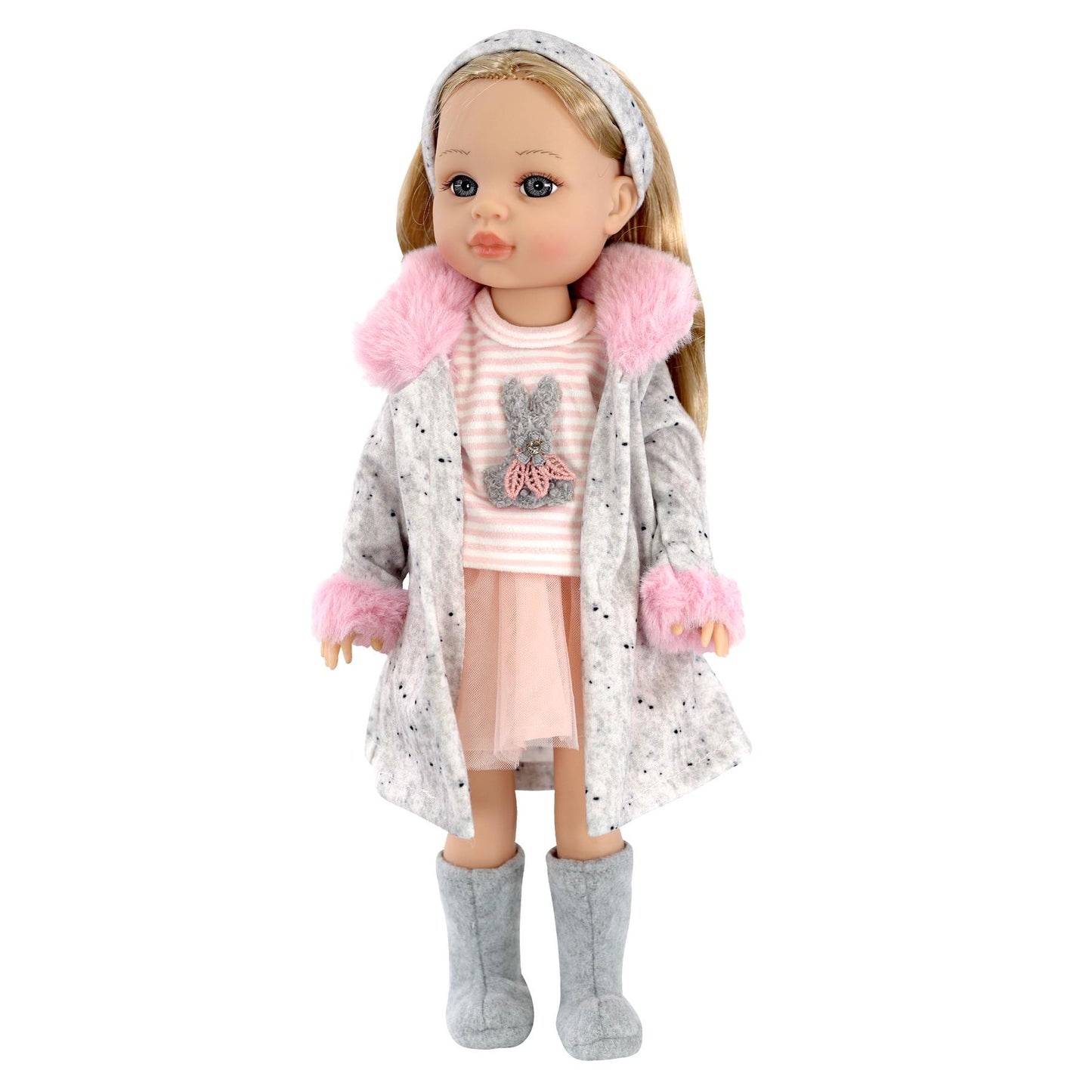 Bibi Doll Baby Doll Girl with Long Styling Hair American Style Fashion Dolls 15"