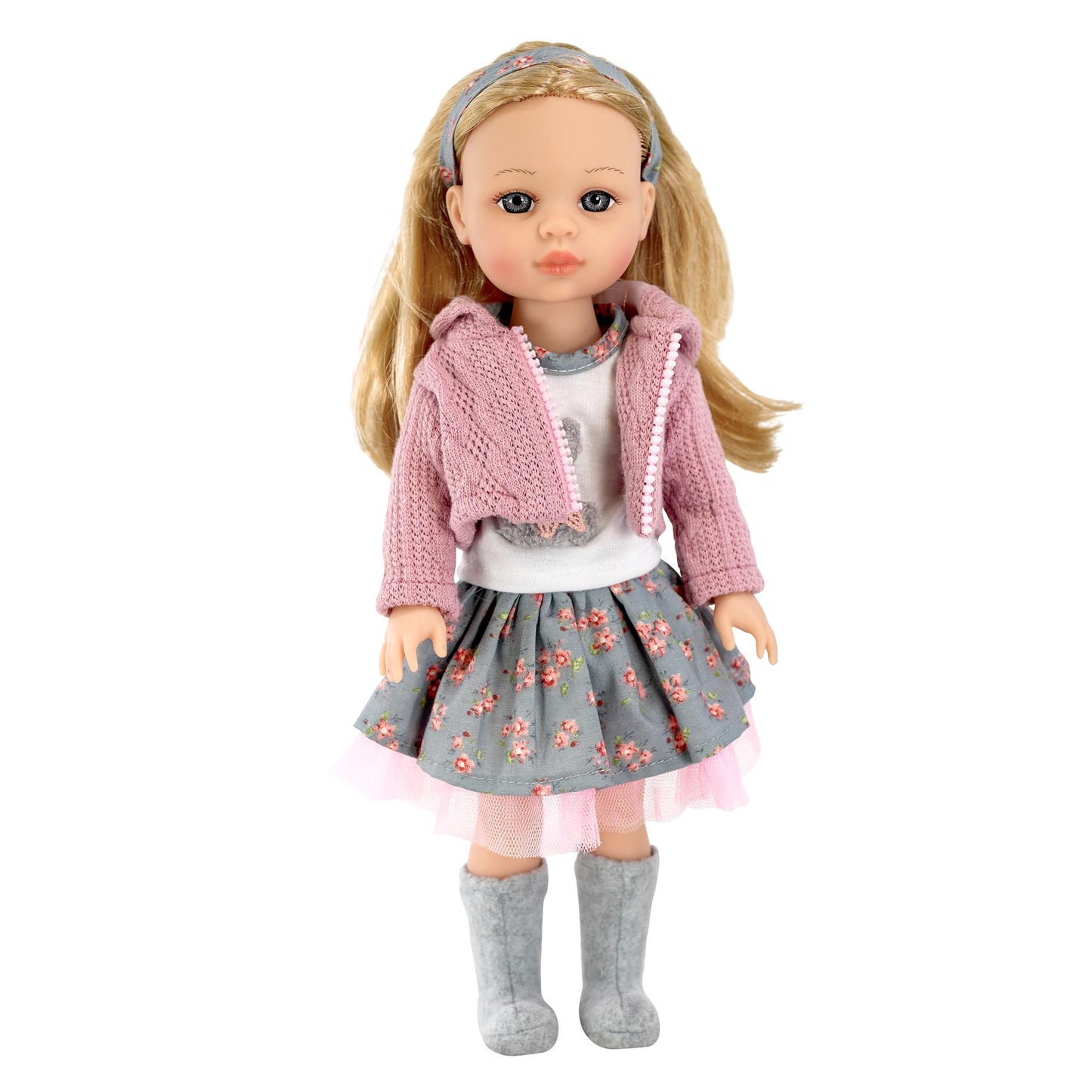 Bibi Doll Baby Doll Girl with Long Styling Hair American Style Fashion Dolls 15"